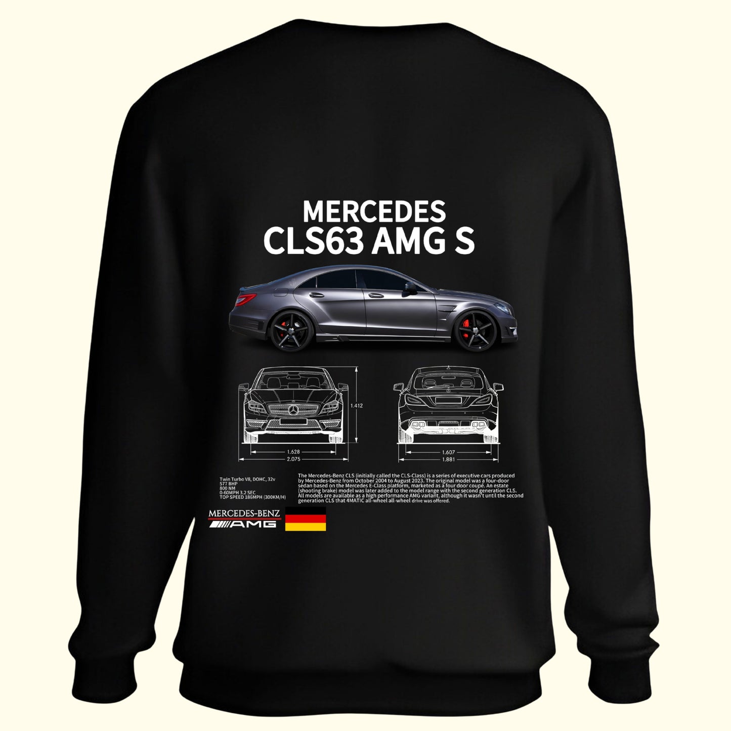 Mercedes CLS63s AMG Sweatshirt