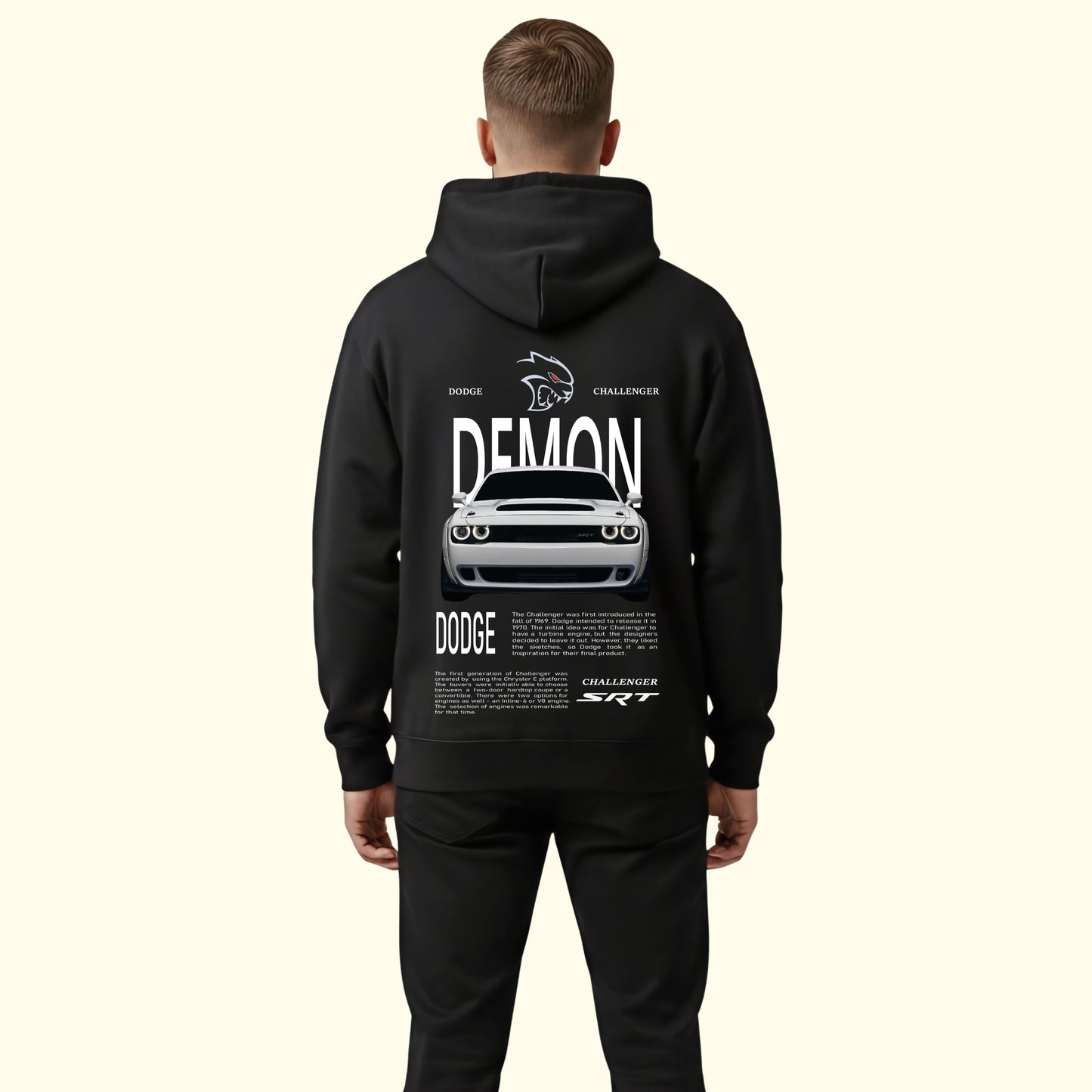 Dodge Challenger Demon Hoodie