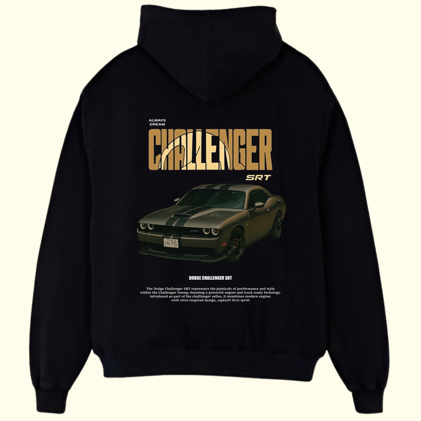 Dodge Challenger SRT Hoodie